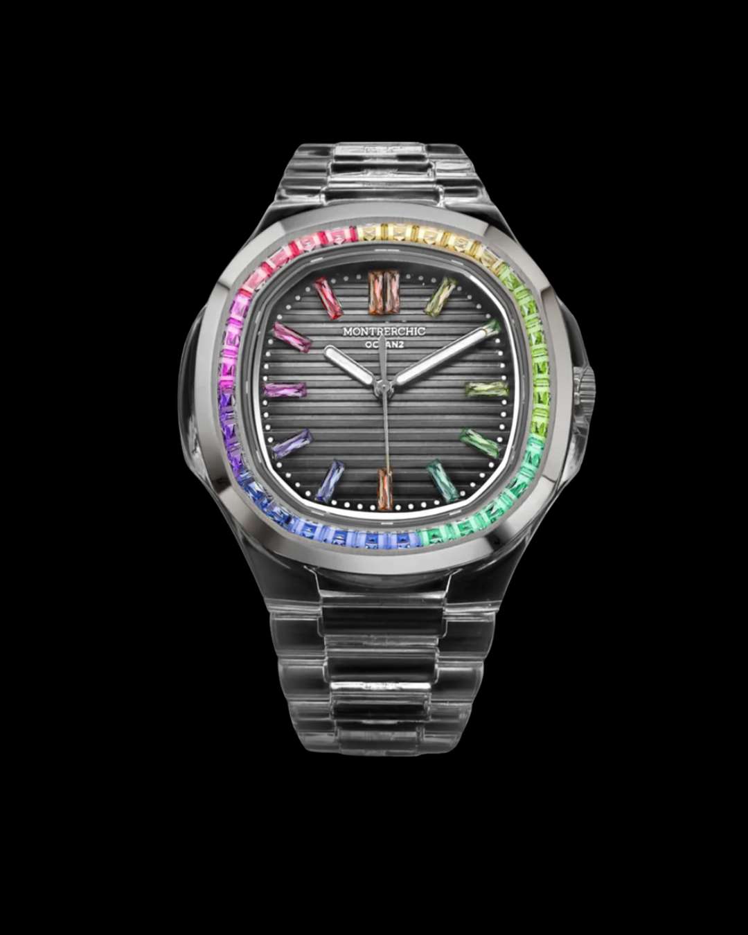 Ocean 2 - gray - Rainbow Diamond Edition